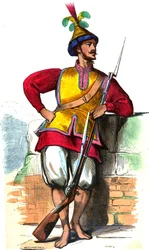 Vermorcken. Soldat Cochinchinoie (Asie)